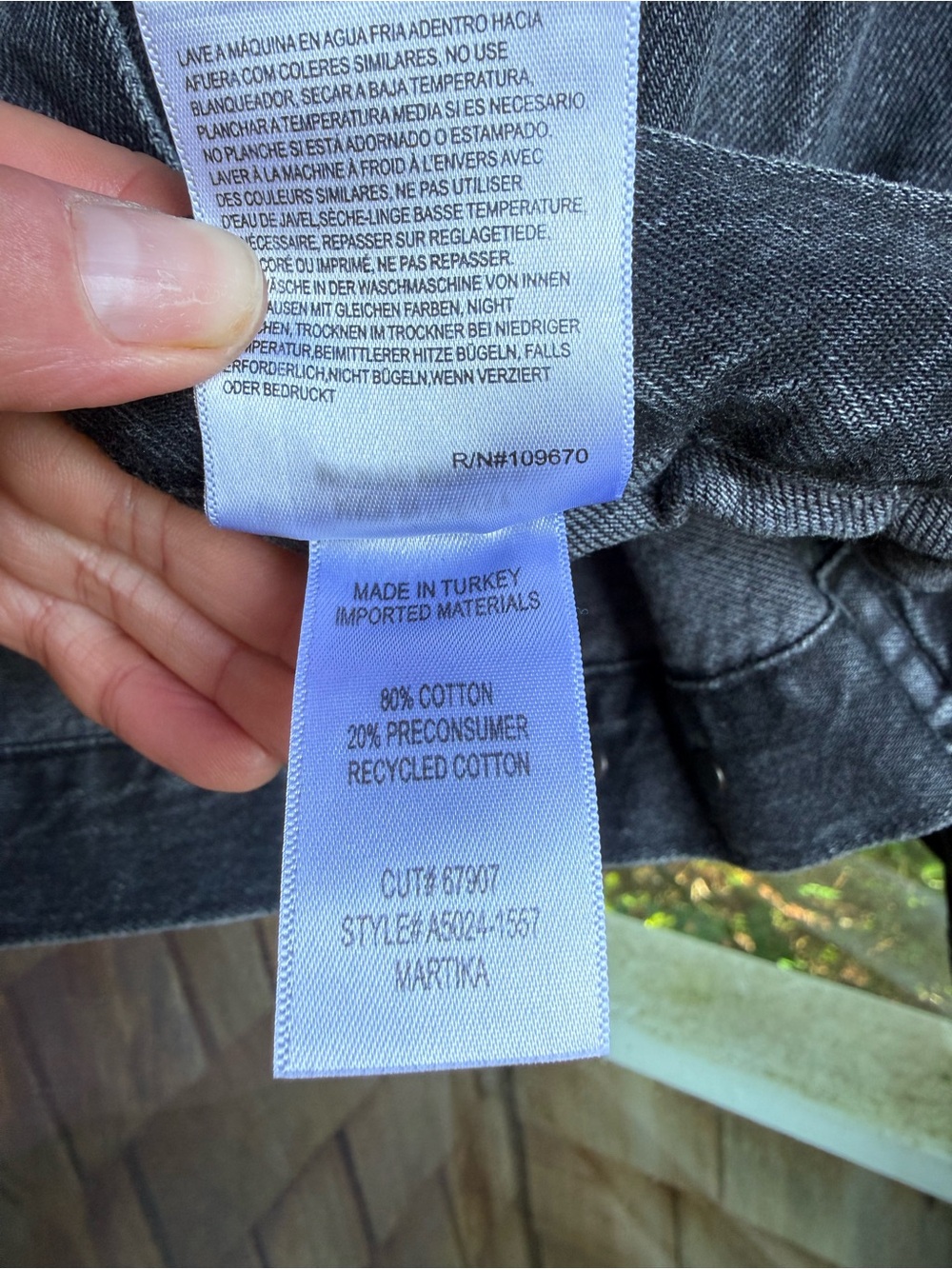 Agolde Martika Denim Jacket Size S - Picture 10 of 11